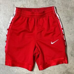 Nike Dri-Fit Kids Red Shorts Size Medium EUC